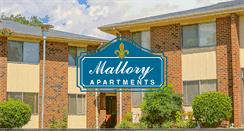 Desktop Screenshot of malloryapartments.com